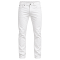 Premium Slim-Fit Denim Jeans – Pure White | VENSHOLLOW