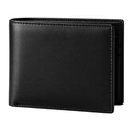 Premium Leather Bifold Wallet – Classic Black | VENSHOLLOW