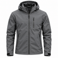 Premium Waterproof Hooded Jacket – Charcoal Grey | VENSHOLLOW