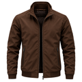 Premium Lightweight Bomber Jacket – Chocolate Brown | VENSHOLLOW