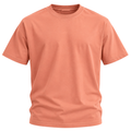 Premium Cotton Crew Neck T-Shirt – Soft Salmon | VENSHOLLOW